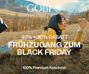 13% Rabattcode für GOBI Cashmere