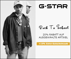 Jetzt 15% G-STAR Gutschein einlösen