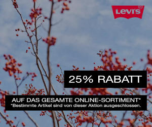 50% Rabatt bei Levis im EOSS