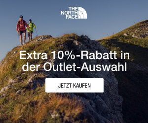 10% Extra-Rabatt bei The North Face